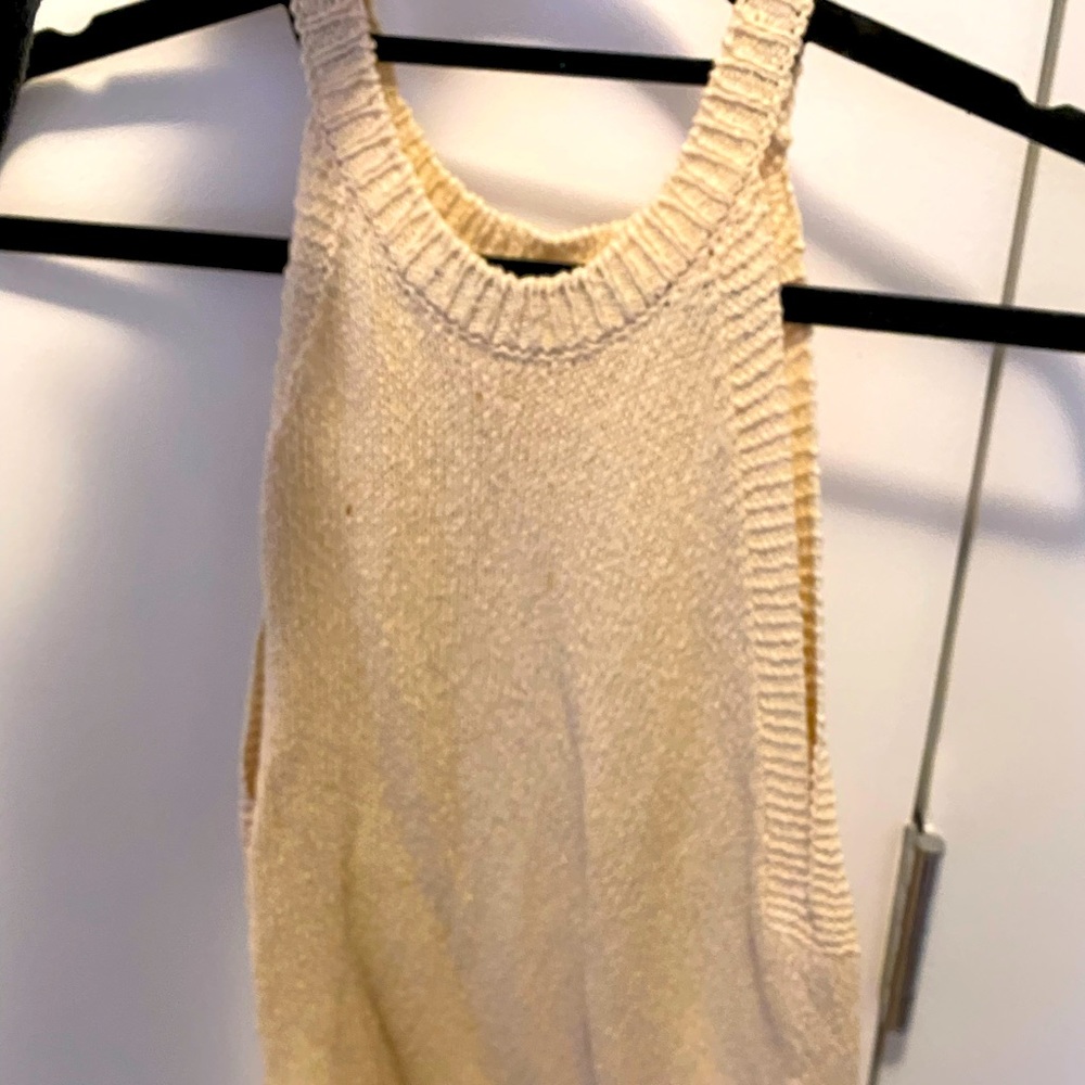 Anthropology sweater tank size M